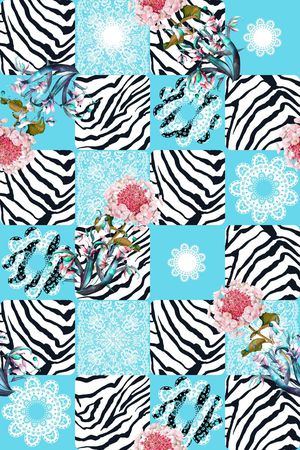 手绘印花华亿平台图片