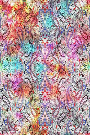 腰果纹印花华亿平台图片