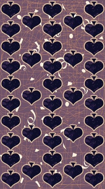 509559-灰蓝色底花心