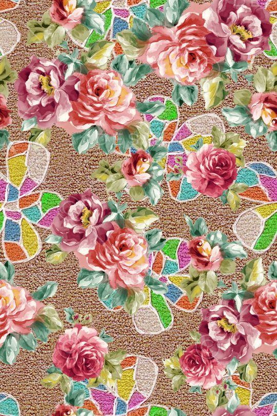 抽象印花华亿平台图片