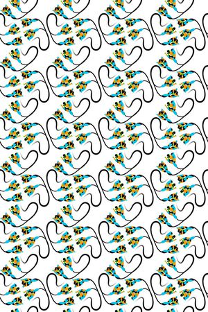 手绘印花华亿平台图片