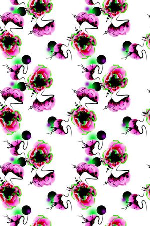 手绘印花华亿平台图片