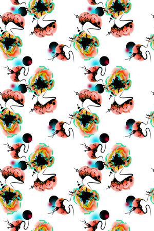 手绘印花华亿平台图片