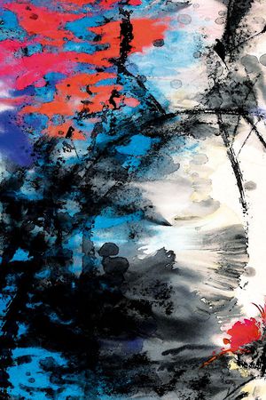 手绘印花华亿平台图片