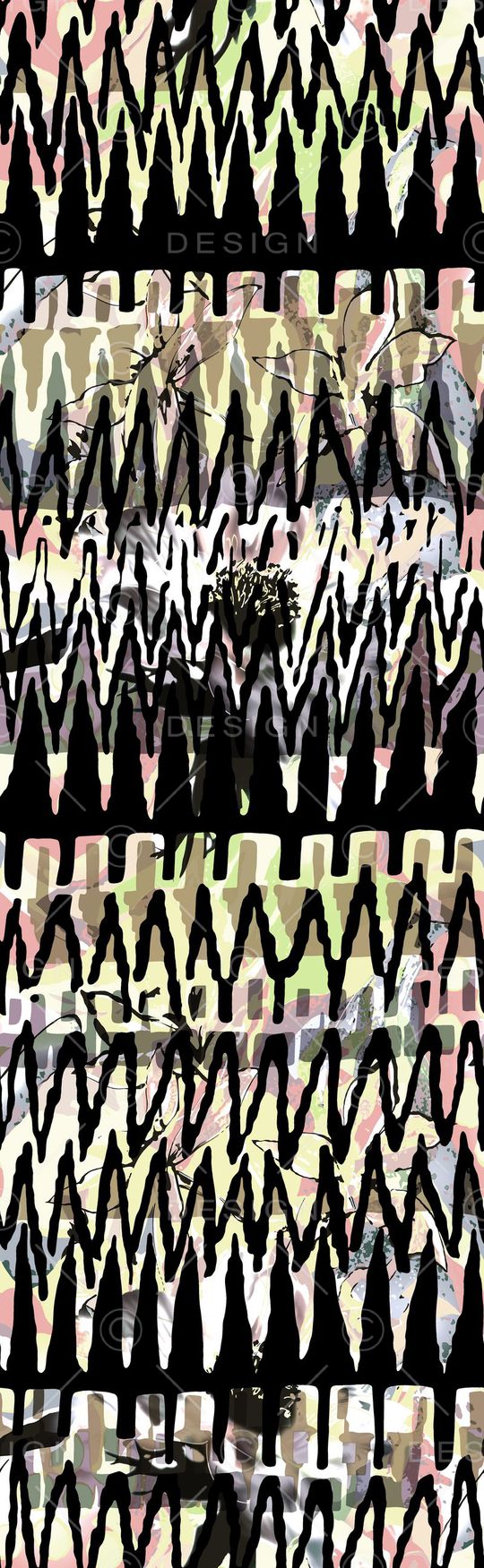 抽象 几何印花华亿平台图片