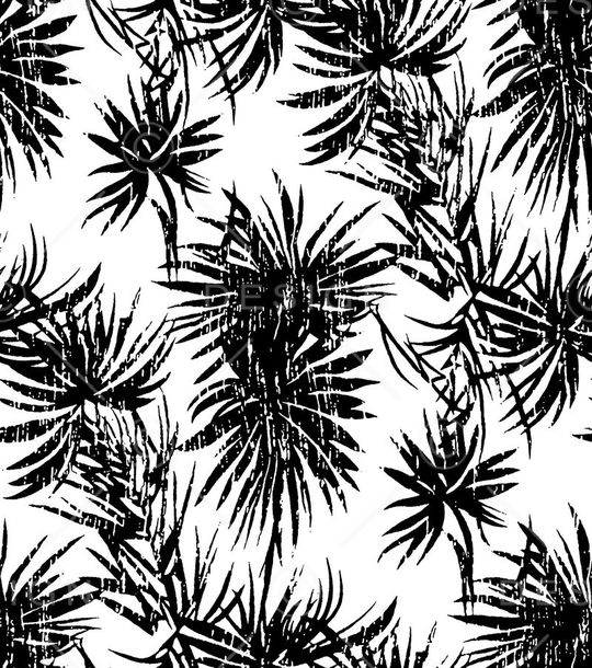 黑白华亿平台印花华亿平台图片