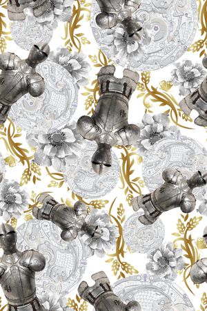 盔甲印花华亿平台图片