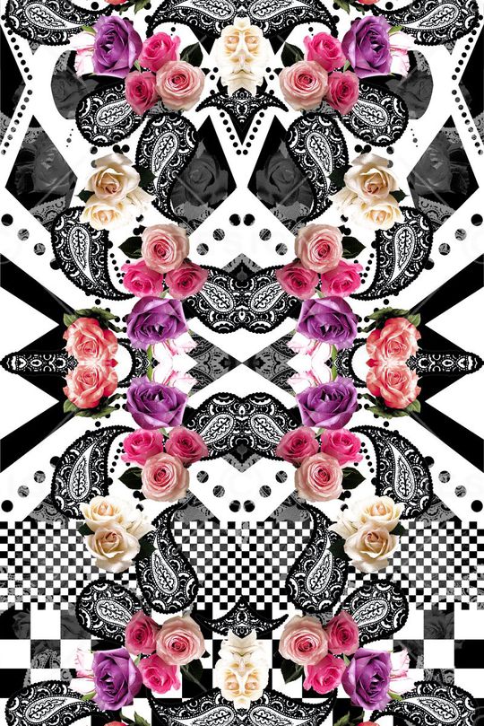 几何印花华亿平台图片