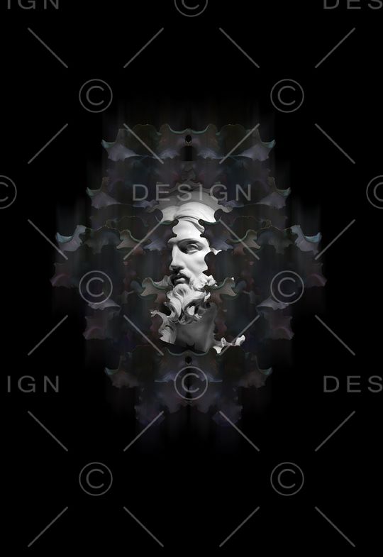 潮流时尚印花华亿平台图片