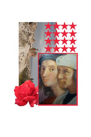 人物印花华亿平台图片