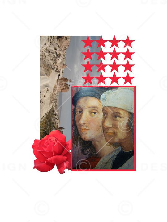 人物印花华亿平台图片