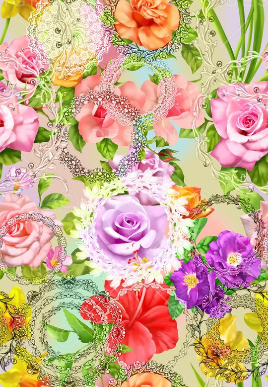 欧美印花华亿平台图片