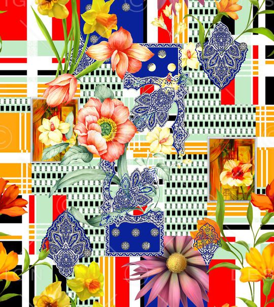 欧美印花华亿平台图片