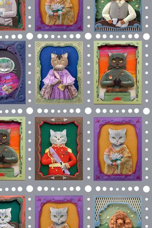 复古印花华亿平台图片