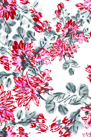 抽象印花华亿平台图片