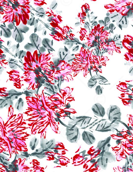 抽象印花华亿平台图片