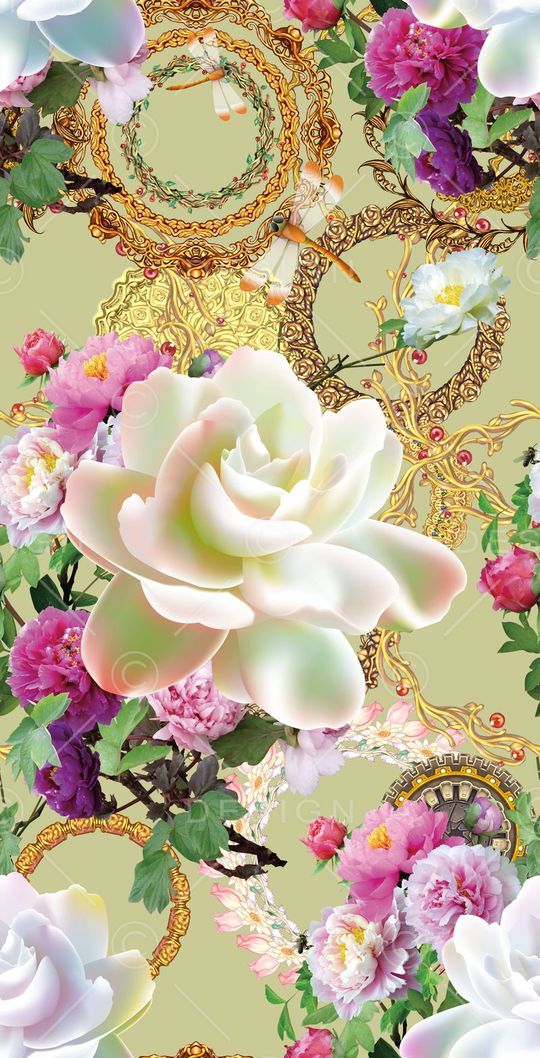 MAX-中国风印花华亿平台图片