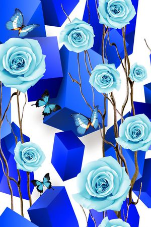 流行时尚印花华亿平台图片