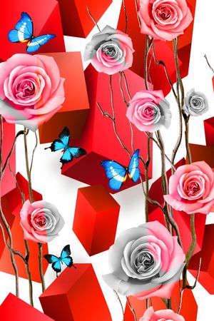 欧美印花华亿平台图片