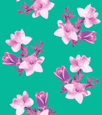 510352-原创大牌艳丽花卉