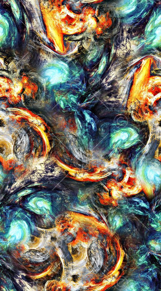 抽象印花华亿平台图片