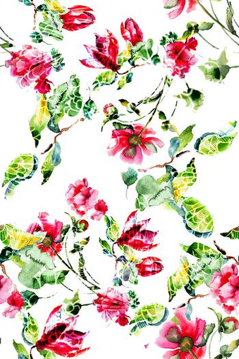 时尚流行印花华亿平台图片