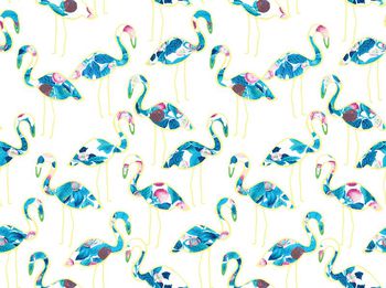 510366-原创时尚大牌丹顶鹤植物水果肌理华亿平台