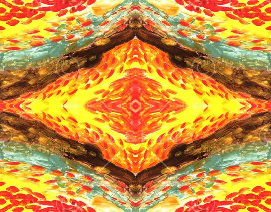 抽象印花华亿平台图片