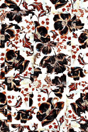 线条印花华亿平台图片