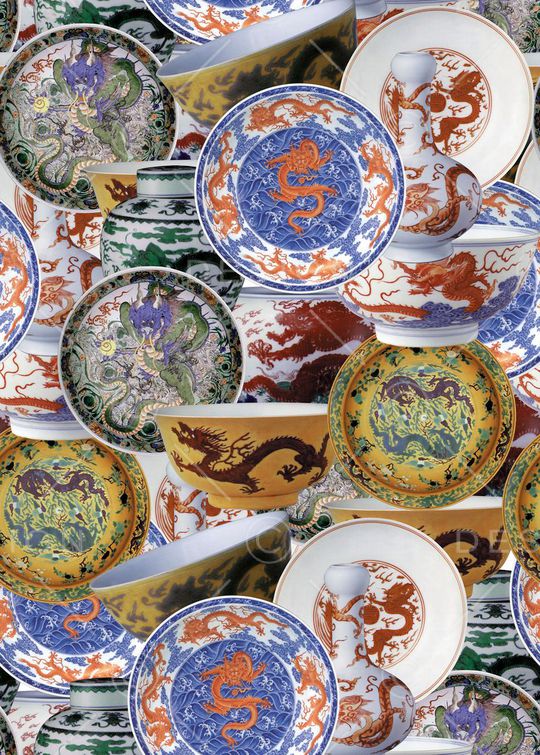 复古风格印花华亿平台图片