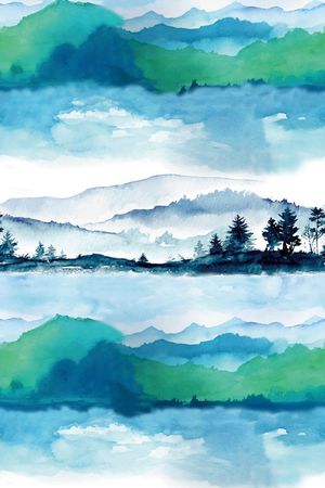 中国风印花华亿平台图片