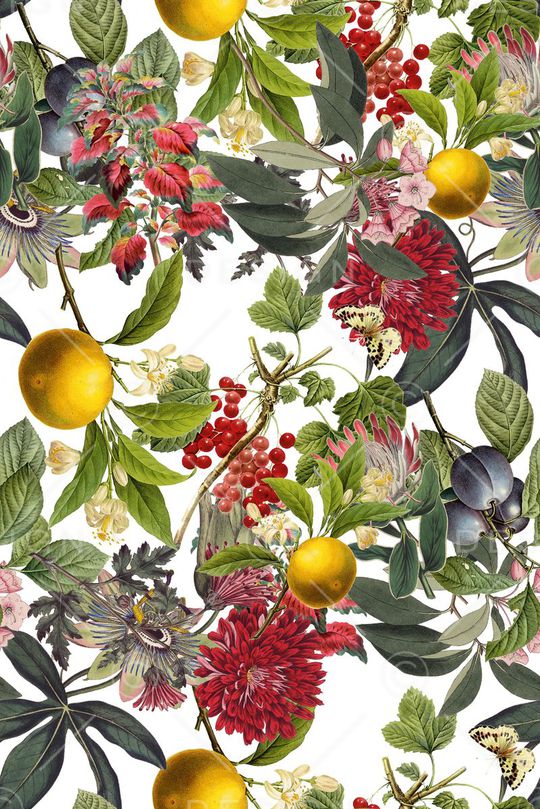 手绘风格印花华亿平台图片