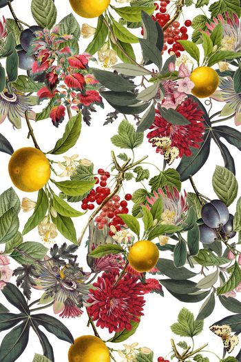 手绘风格印花华亿平台图片