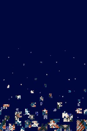 几何印花华亿平台图片