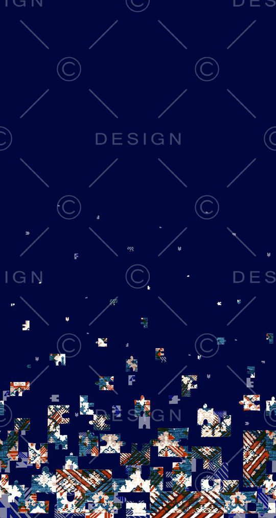 几何印花华亿平台图片