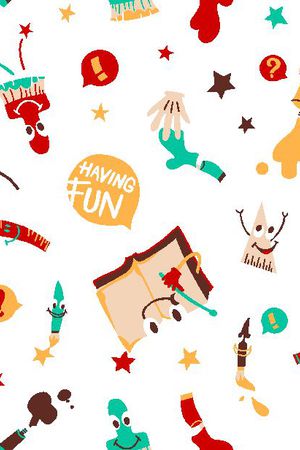 时尚元素印花华亿平台图片