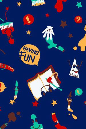 时尚元素印花华亿平台图片