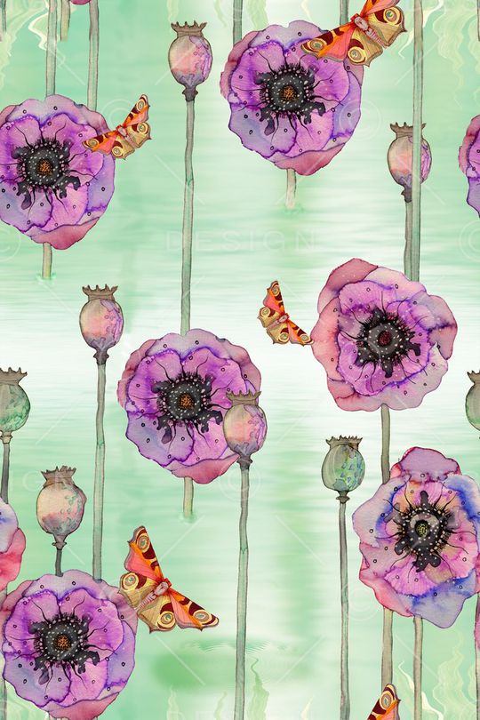 水彩印花华亿平台图片