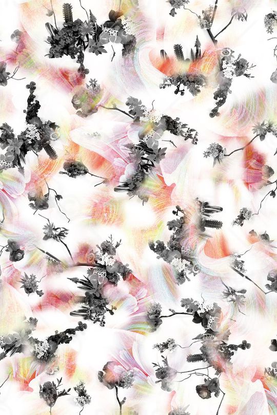 抽象底纹印花华亿平台图片