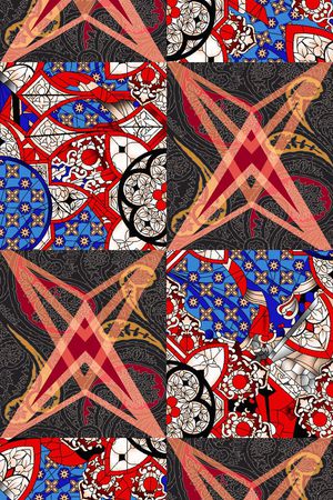 时尚印花华亿平台图片