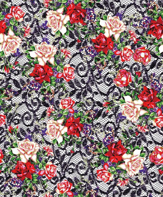 复古印花华亿平台图片