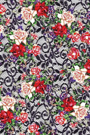 复古印花华亿平台图片