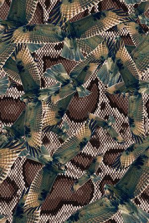 欧式街拍个性男装印花华亿平台图片