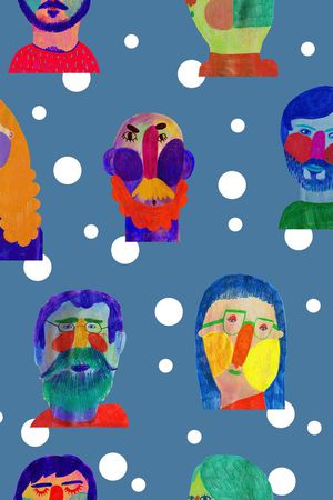 趣味印花华亿平台图片