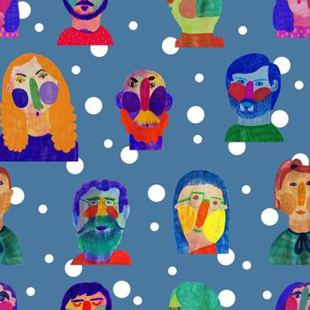 510606-趣味手绘人物大胆色彩华亿平台