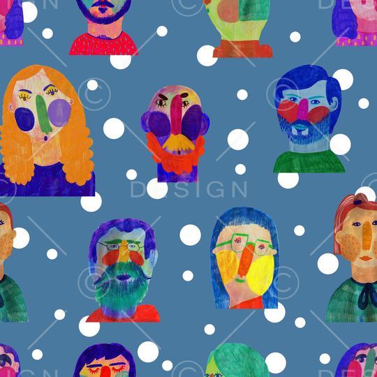 趣味印花华亿平台图片