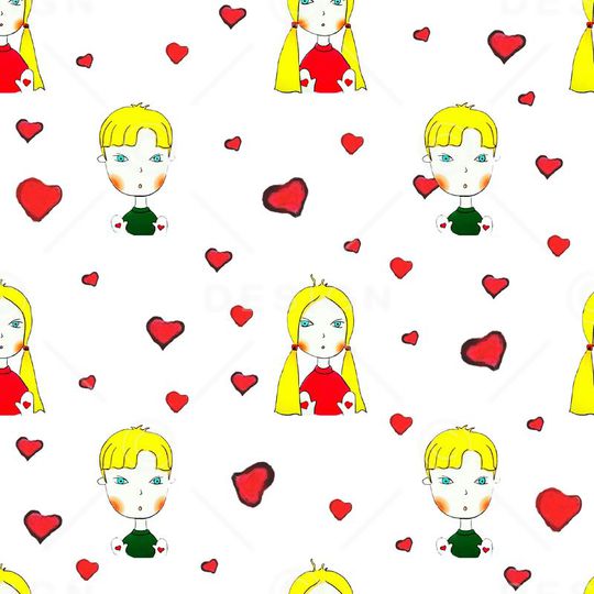 爱心印花华亿平台图片