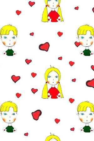 爱心印花华亿平台图片