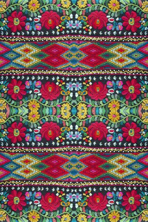 刺绣 绣花 纹样 花纹 几何 编织印花华亿平台图片