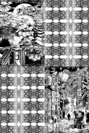 传统纹路印花华亿平台图片